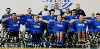 Nzionale basket in carrozzina