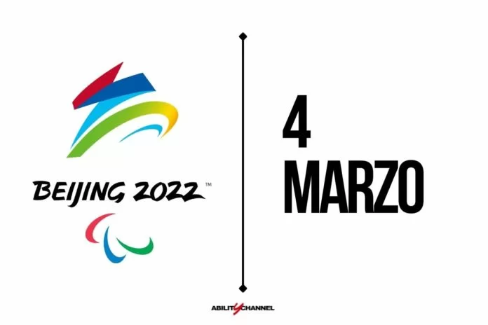 programma paralimpiadi pechino 2022 4 marzo
