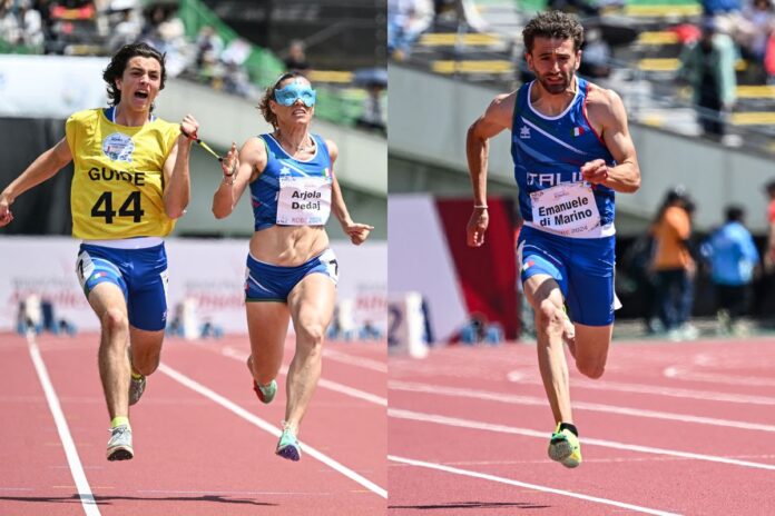 Arjola Dedaj ed Emanuele Di Marino (Foto Augusto Bizzi/Fispes)