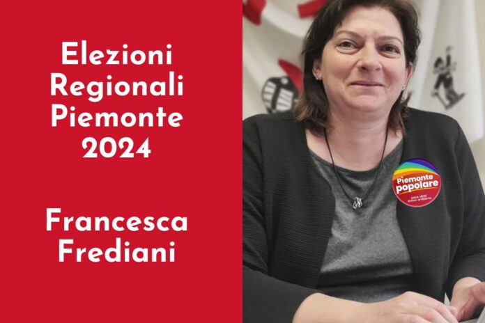 programma francesca frediani elezioni regionali piemonte 2024