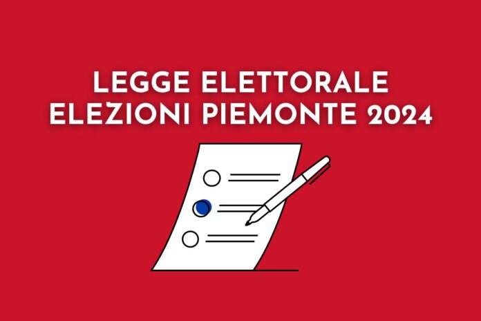 legge elettorale elezioni piemonte 2024