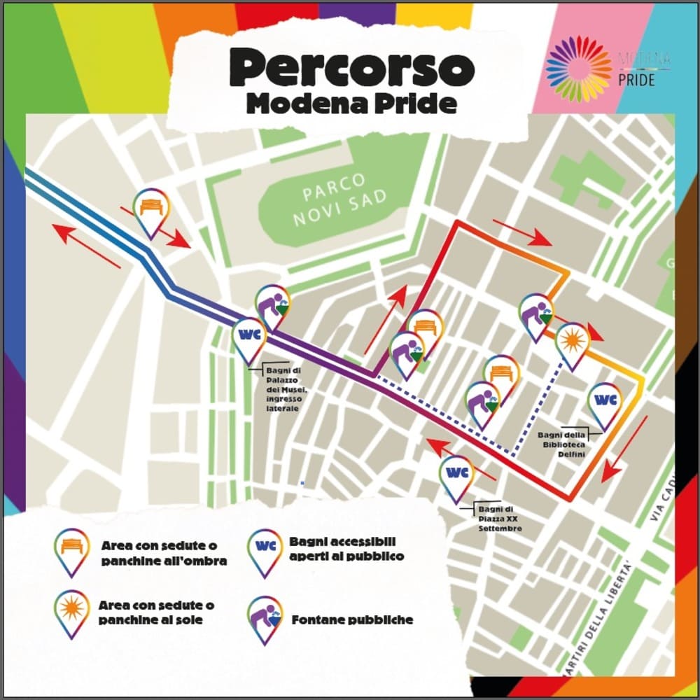 accessibilità modena pride 2024