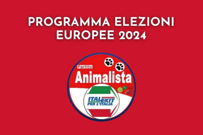 partito animalista italiano elezioni europee 2024