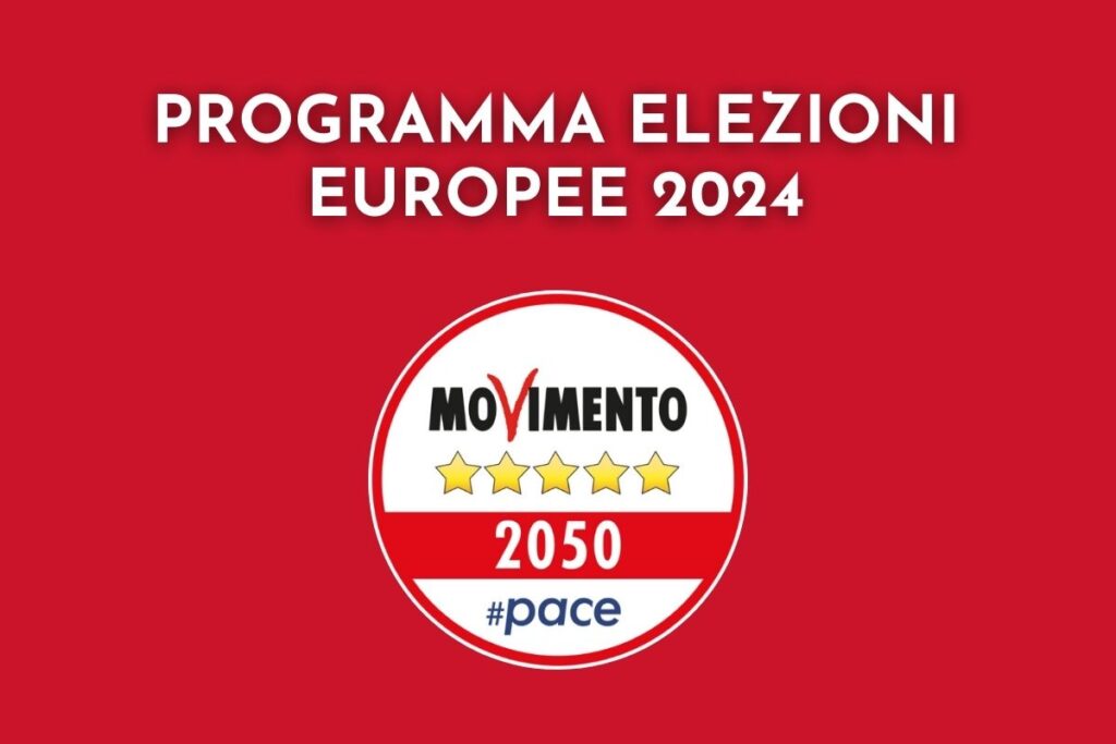 programma elezioni europee 2024 movimento 5 stelle