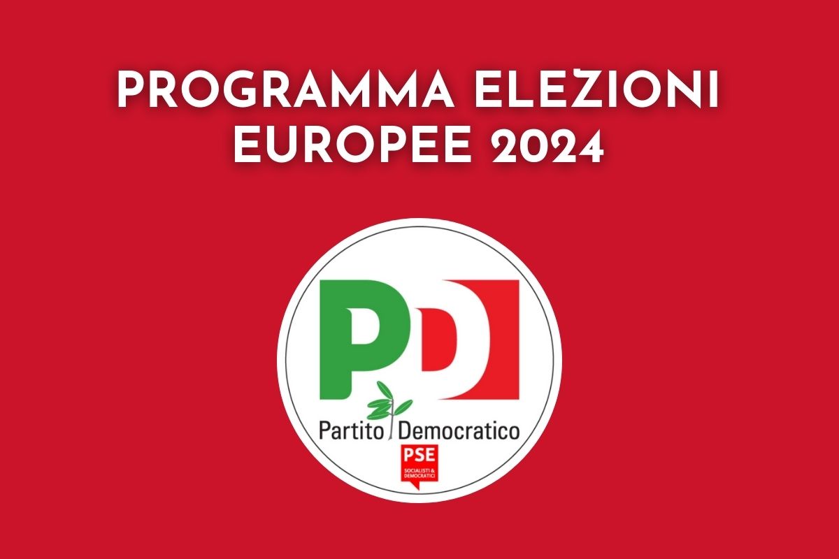 Elezioni Europee 2024 programma Partito Democratico e proposte disabilità