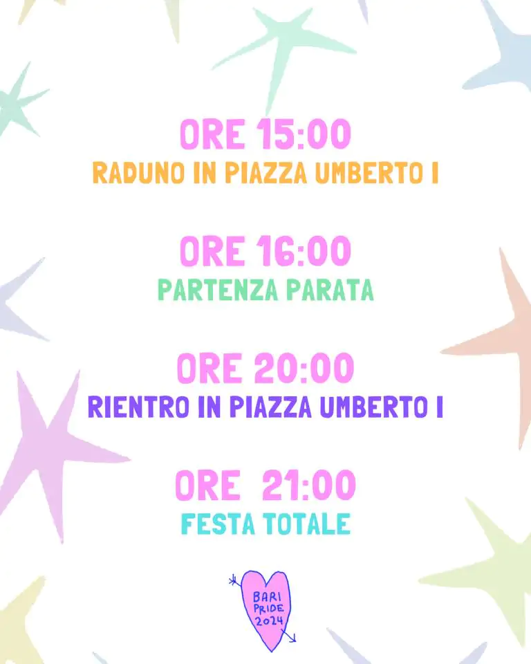 bari pride 2024 programma