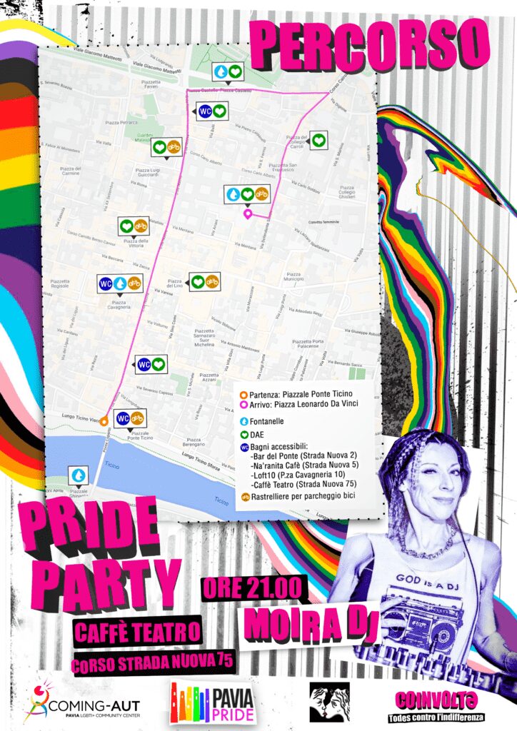 percorso pavia pride 2024