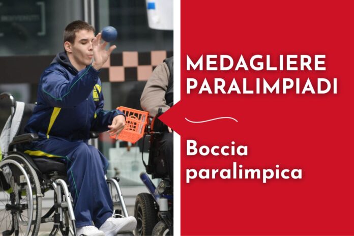 boccia paralimpica medagliere paralimpiadi