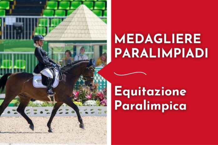 medagliere paralimpiadi equitazione paralimpica