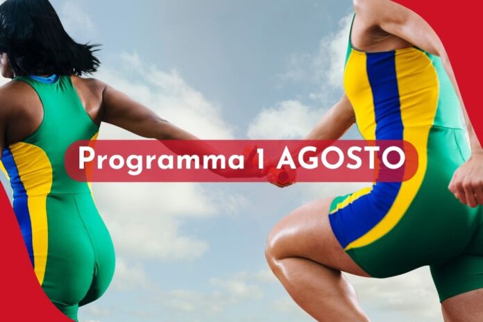 programma 1 agosto olimpiadi di parigi 2024