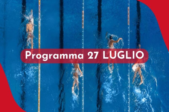 programma 27 luglio olimpiadi di parigi 2024