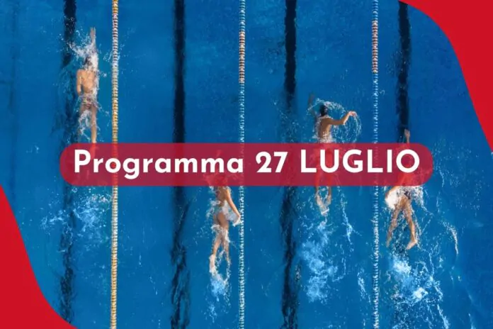 programma 27 luglio olimpiadi di parigi 2024