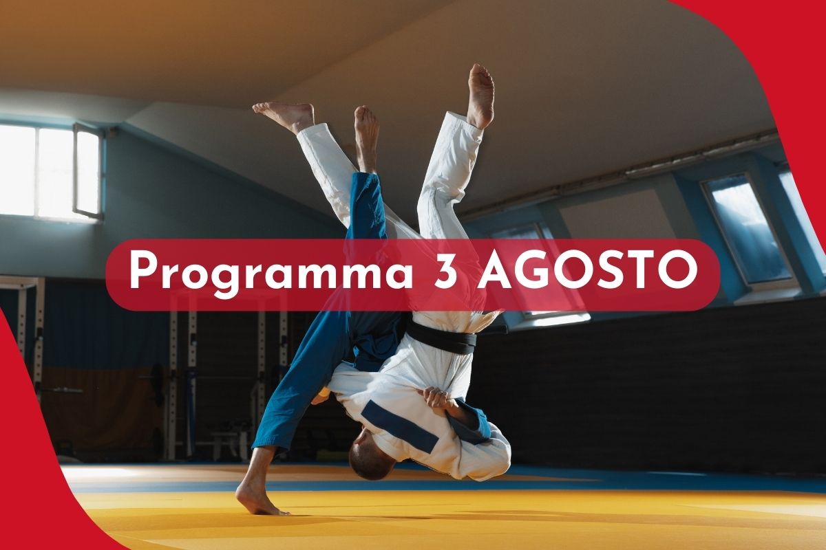 programma 3 agosto olimpiadi di parigi 2024