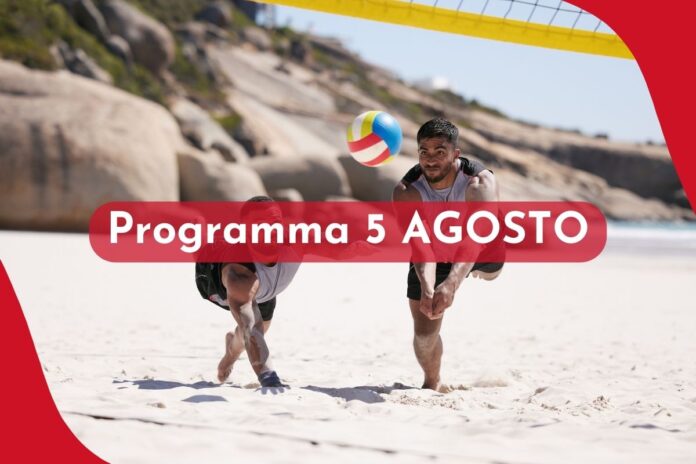 programma 5 agosto olimpiadi di parigi 2024