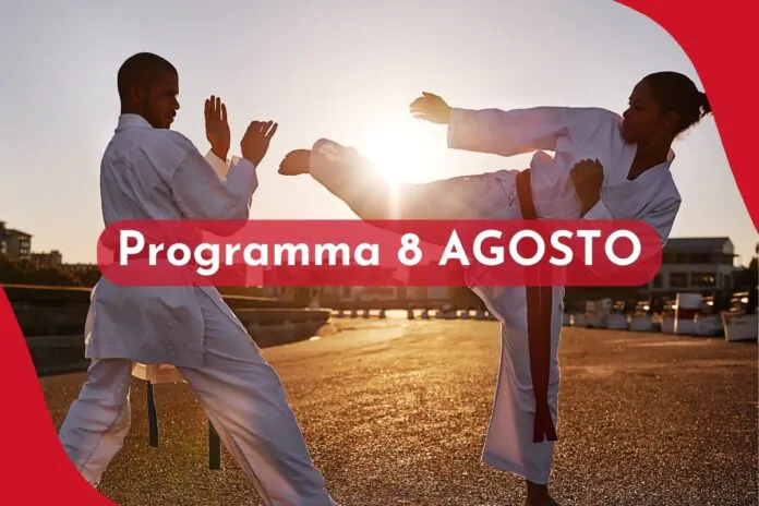 programma 8 agosto olimpiadi di parigi 2024