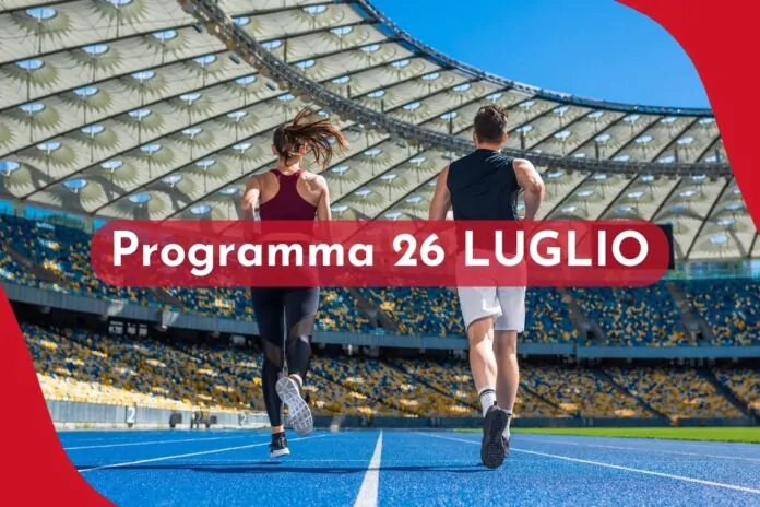 programma 26 luglio olimpiadi di parigi 2024