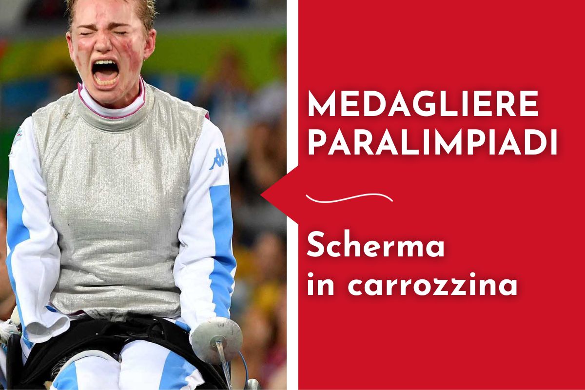 scherma in carrozzina medagliere paralimpiadi