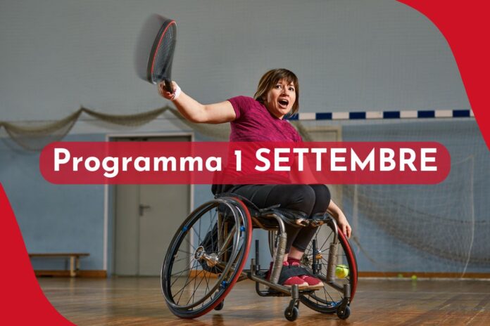 programma 1 settembre paralimpiadi di parigi 2024