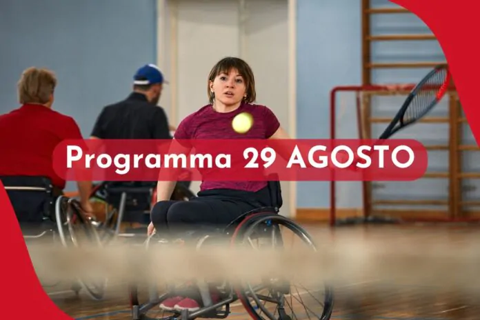 programma oggi 29 agosto paralimpiadi di parigi 2024