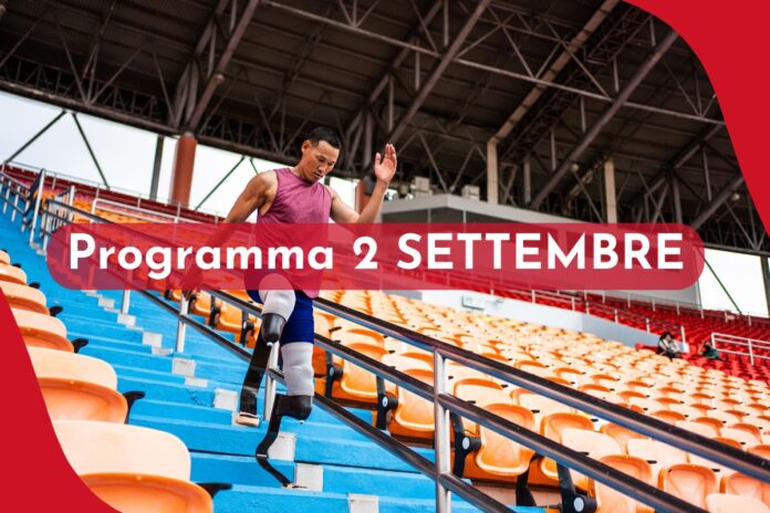 programma 2 settembre paralimpiadi di parigi 2024