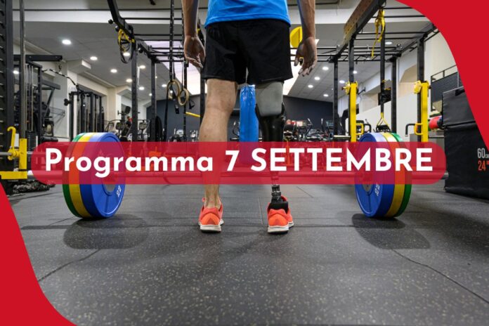 programma 7 settembre paralimpiadi di parigi 2024