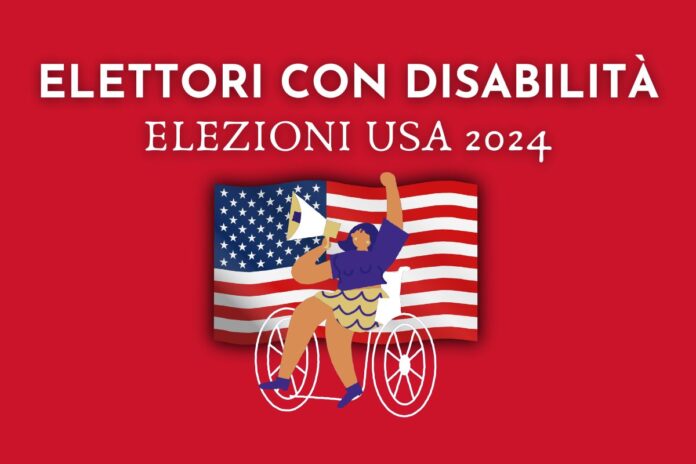 elettori con disabilità voto elezioni usa 2024