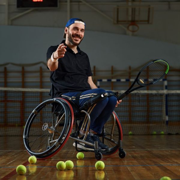 tennis in carrozzina